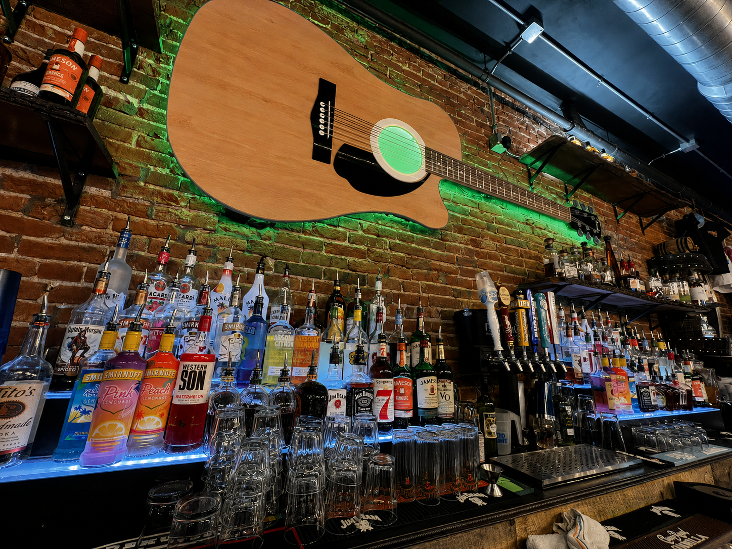 Main Street HonkyTonk dining room and bar